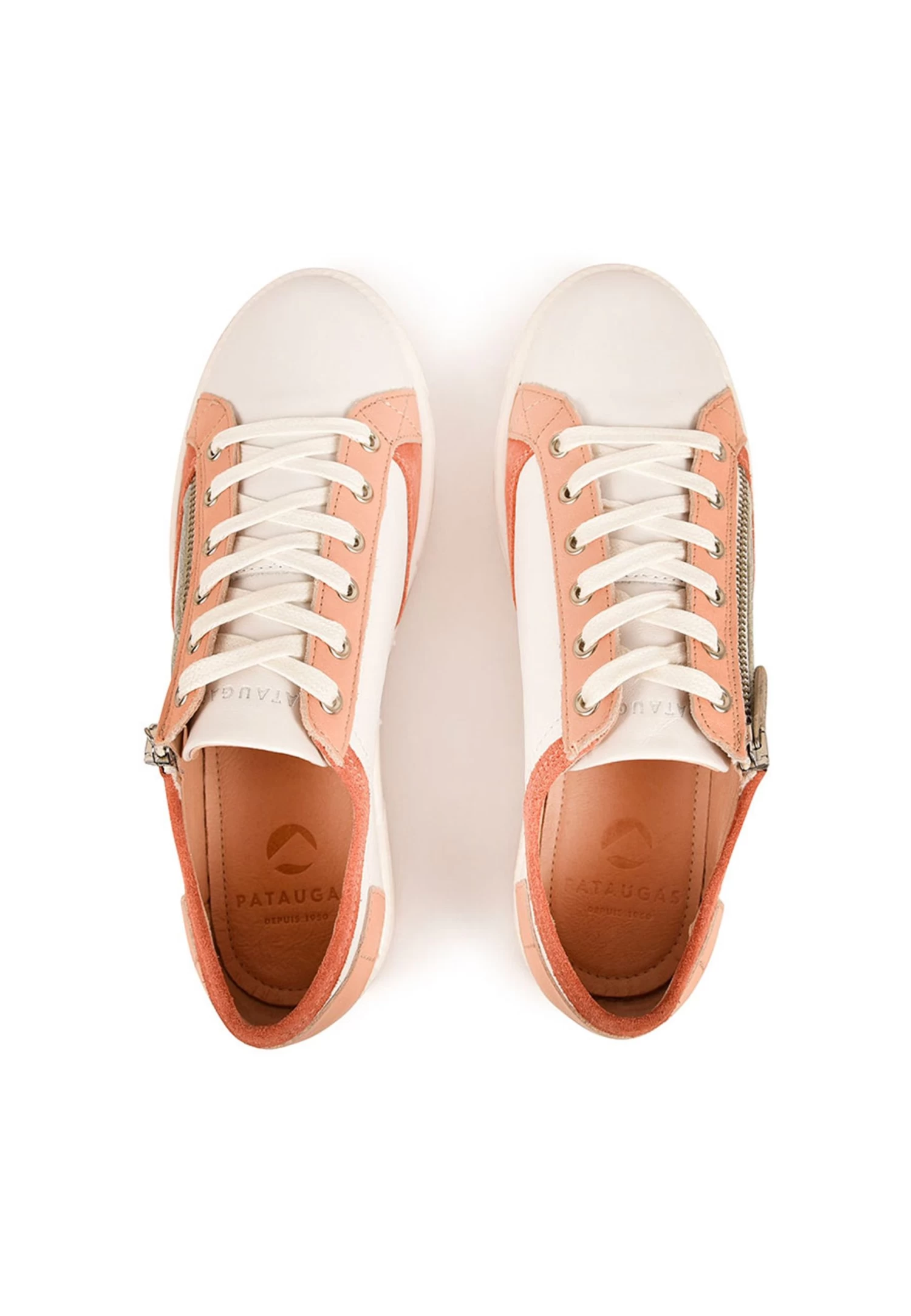 Pataugas Jester/Mixs F2I - Sneakers Laag - Apricot 3 Pataugas Jester/Mixs F2I - Sneakers Laag - Apricot - Afbeelding 3