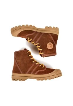 Pataugas Originale/S F4G - Sneakers Hoog - Brown -Pataugas 2fa7d06769be4d1e81e14637e0815525