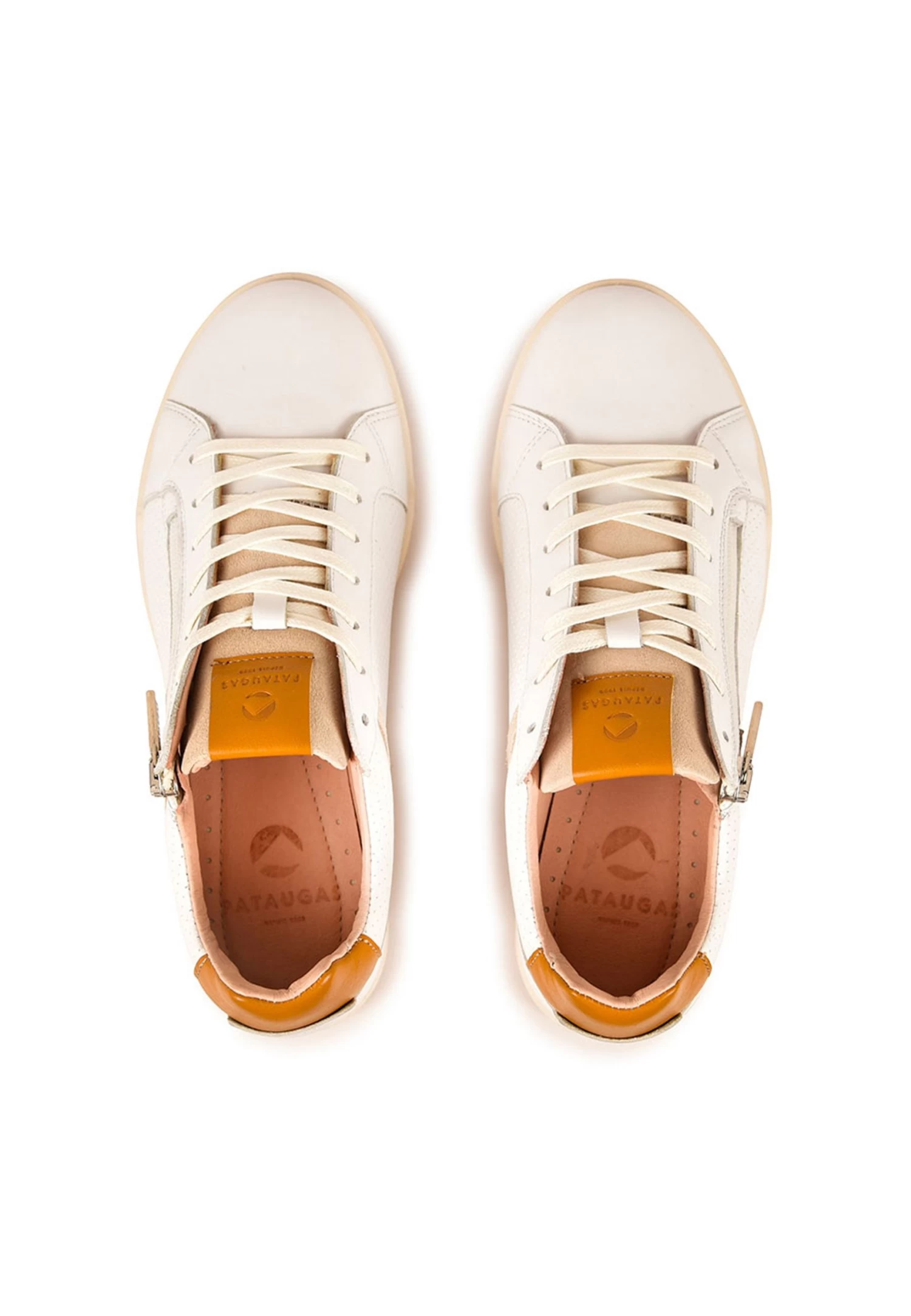 Pataugas Palme L/P - Sneakers Laag - Ochre 3 Pataugas Palme L/P - Sneakers Laag - Ochre - Afbeelding 3