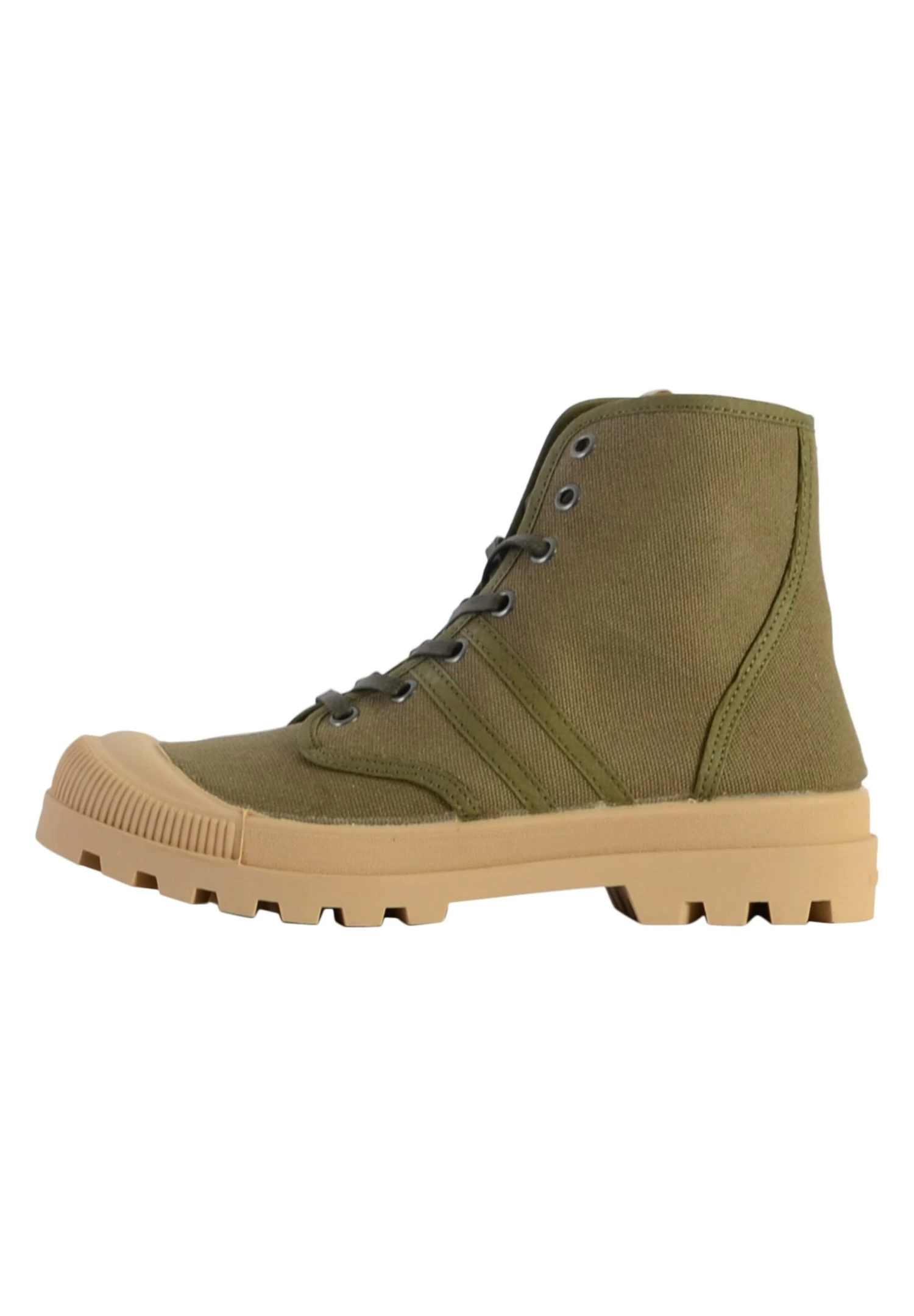 Pataugas Originale/T F4G - Sneakers Hoog - Vert Militaire 1 Pataugas Originale/T F4G - Sneakers Hoog - Vert Militaire