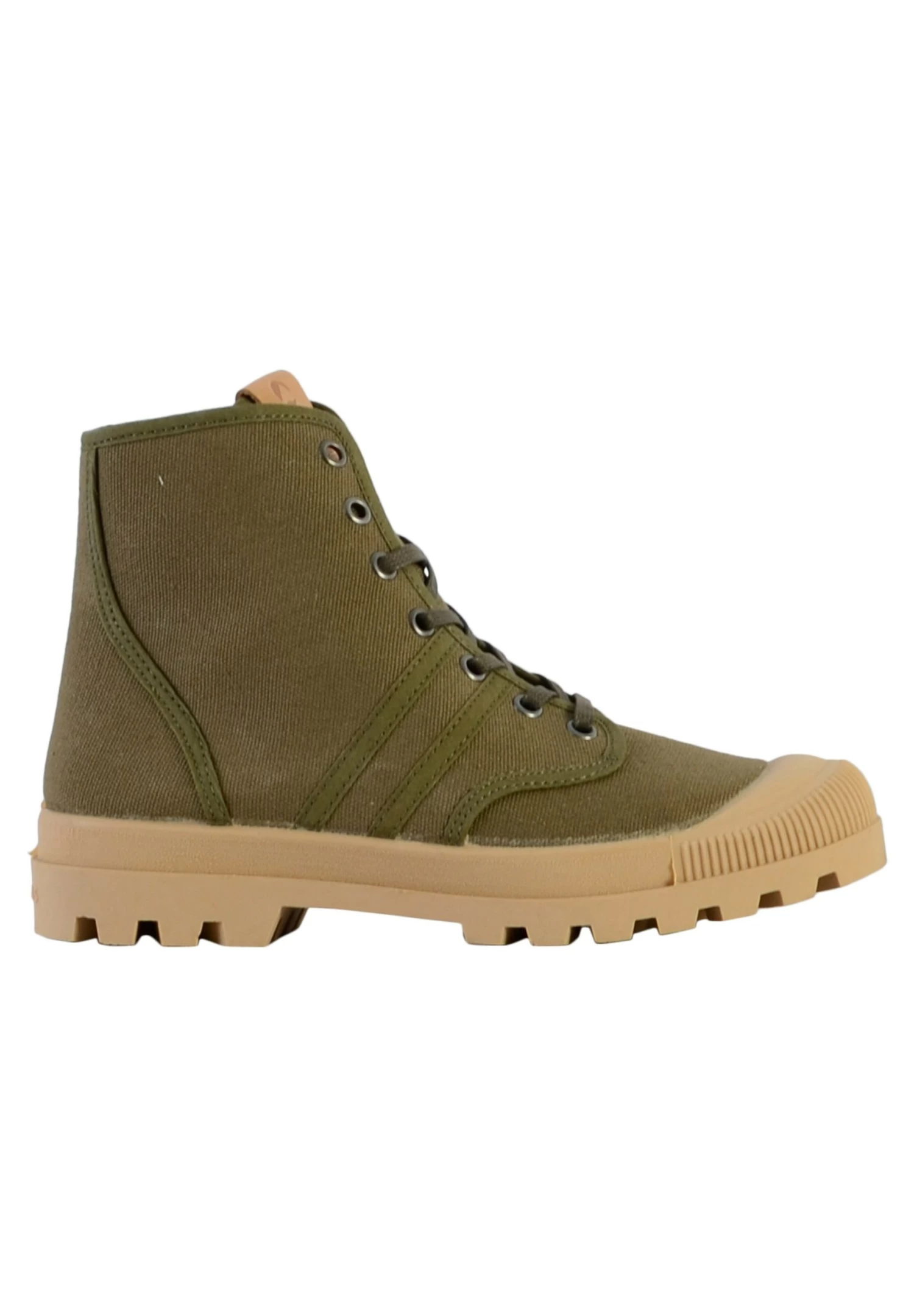 Pataugas Originale/T F4G - Sneakers Hoog - Vert Militaire 2 Pataugas Originale/T F4G - Sneakers Hoog - Vert Militaire - Afbeelding 2