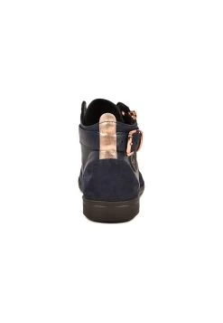 Pataugas Palme Mix F4H - Sneakers Hoog - Navy Blue -Pataugas d16385d3f80245b58066a48d3791eee3