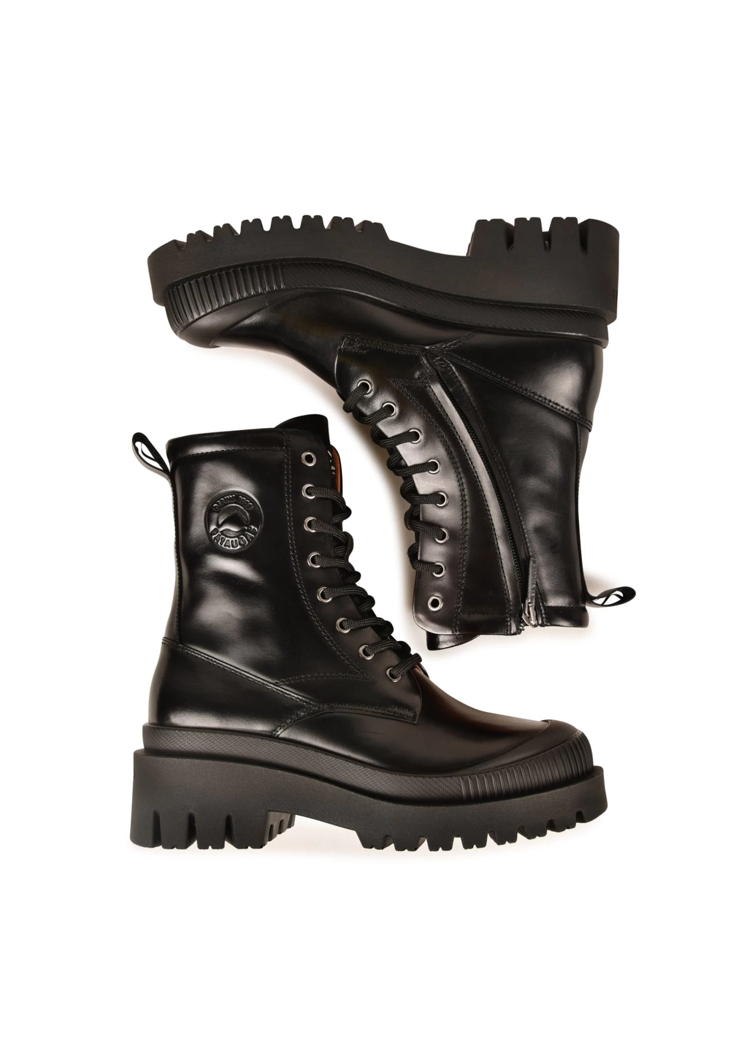 Pataugas Ainoa B/N F4H - Enkellaarsjes Met Plateauzool - Black 5 Pataugas Ainoa B/N F4H - Enkellaarsjes Met Plateauzool - Black - Afbeelding 5